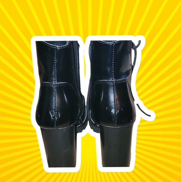 Black Jeffrey Campbell platform boots size 8.5 - Picture 3 of 7